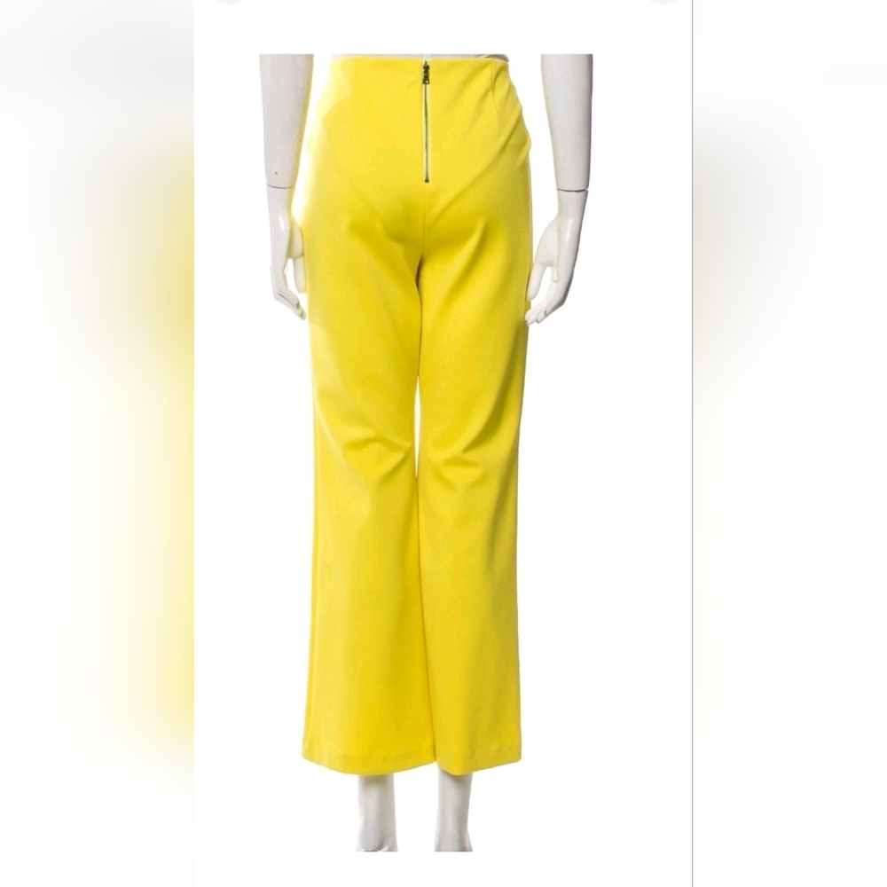 ALICE + OLIVIA RMP MID RISE BACK-ZIP BOOTCUT ANKLE PANT - Picture 12 of 16